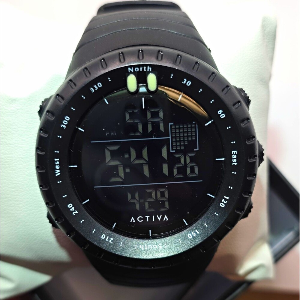 Invicta Activa Odyssey X Men's Digital Watch, Black, 53mm, acw1237 001